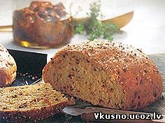 Хлеб с сушеными помидорами и тимьяном